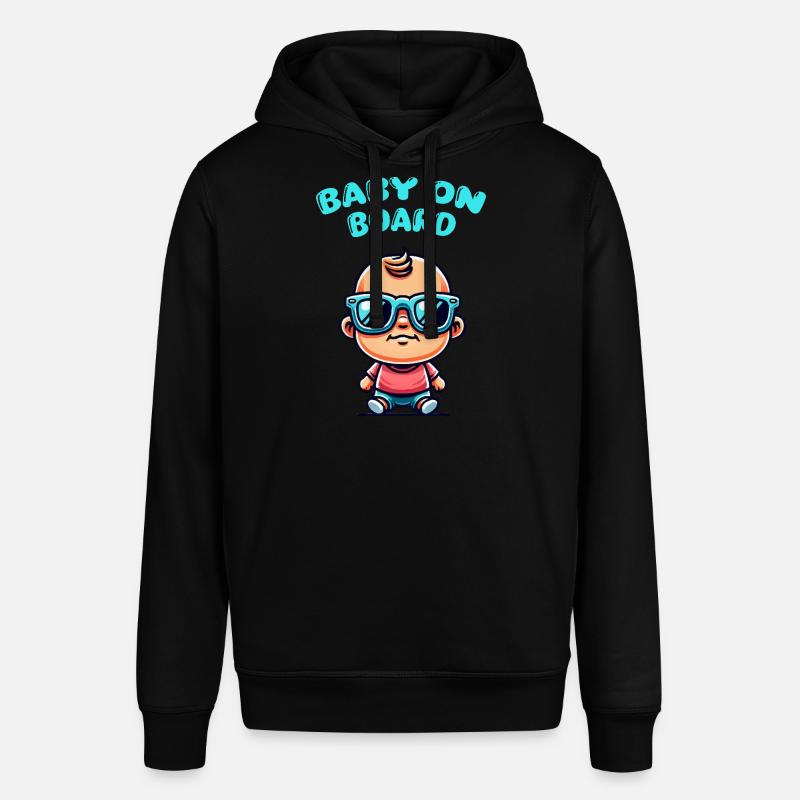Lunettes de soleil Baby Comic - Sweat à capuche SOUNDER Stanley/Stella Unisexe - noir