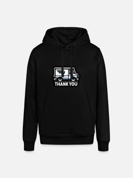 Dankeschön - Stanley/Stella Unisex Hoodie SOUNDER - Schwarz