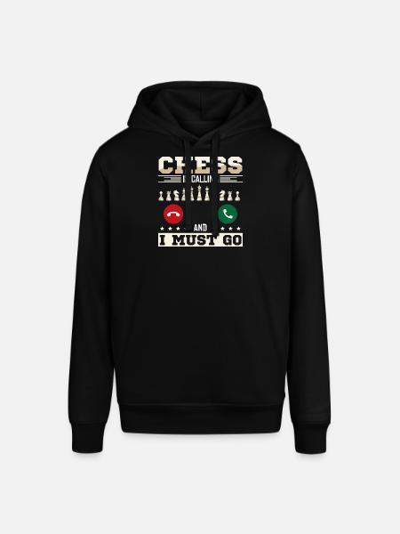 Chess Chess Player Chessboard - Stanley/Stella SOUNDER Unisex Hoodie - black
