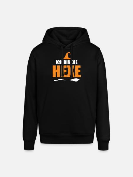 Halloween German Text Witch - Stanley/Stella Unisex Hoodie SOUNDER - Schwarz