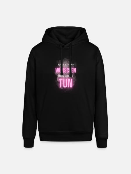 POSITIVE EINSTELLUNG MINDSET Motivation - Stanley/Stella Unisex Hoodie SOUNDER - Schwarz