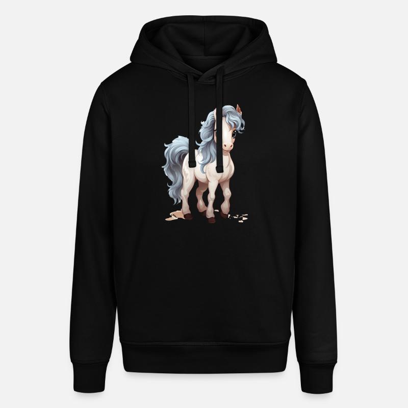 Bébé cheval mignon - Sweat à capuche SOUNDER Stanley/Stella Unisexe - noir