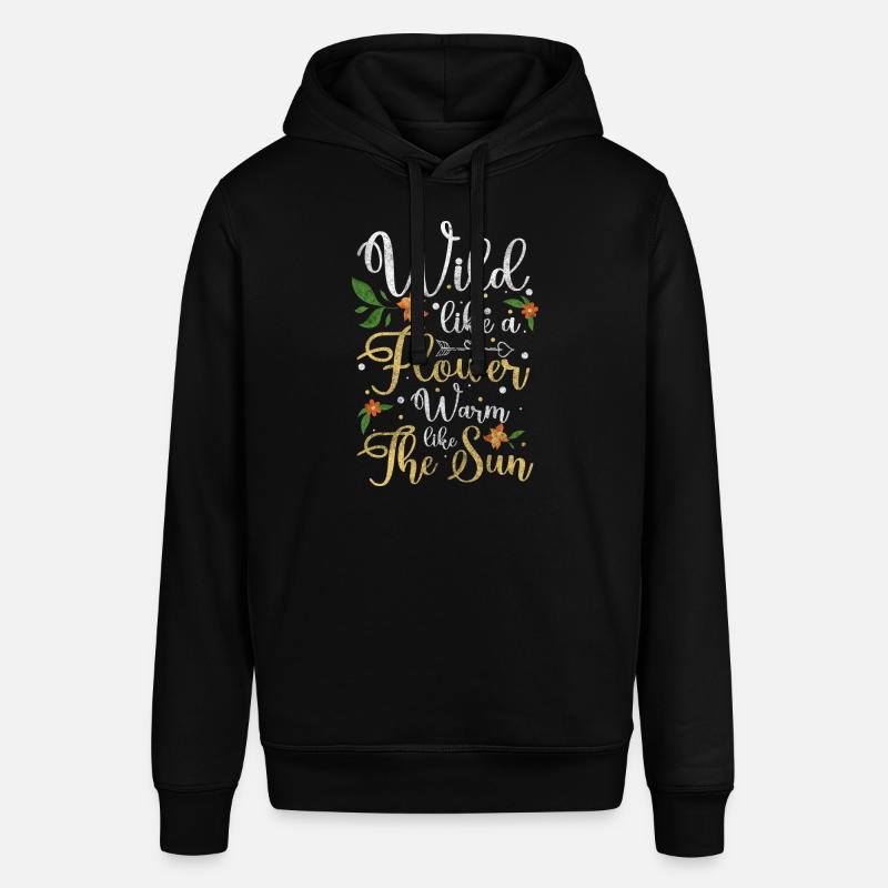 Fleurs Affection Romantique Fleur - Sweat à capuche SOUNDER Stanley/Stella Unisexe - noir