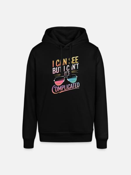 Blind blindness Visually impaired people - Stanley/Stella SOUNDER Unisex Hoodie - black