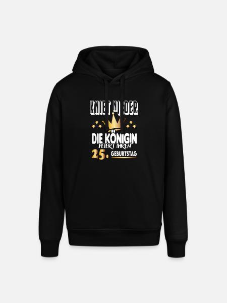 Königin Geburtstag 25 Queen Prinzessin Hoheit - Stanley/Stella Unisex Hoodie SOUNDER - Schwarz