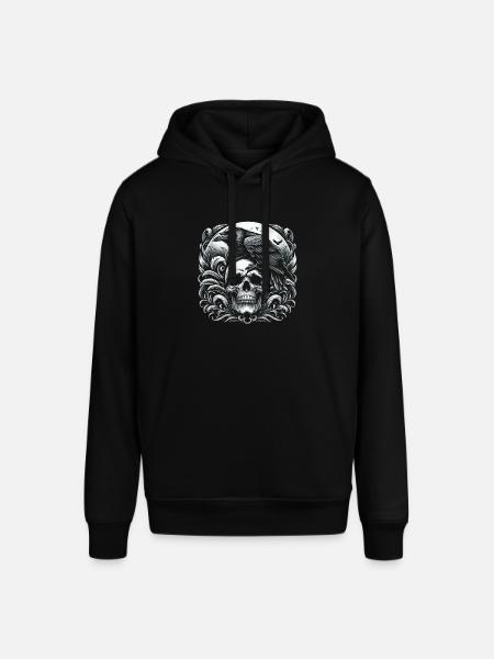 Umarmung des Halbmonds - Stanley/Stella Unisex Hoodie SOUNDER - Schwarz