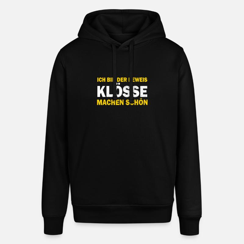 Cuisine allemande, boulettes, Thuringe, dialecte - Sweat à capuche SOUNDER Stanley/Stella Unisexe - noir