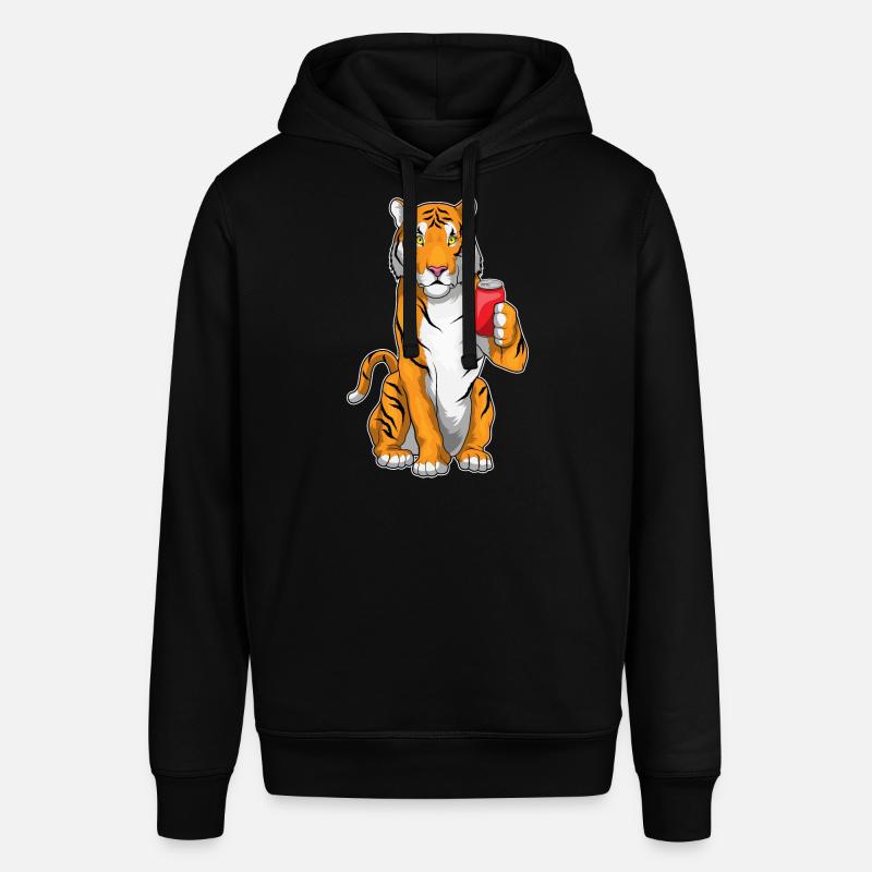 Limonade Tiger - Sweat à capuche SOUNDER Stanley/Stella Unisexe - noir