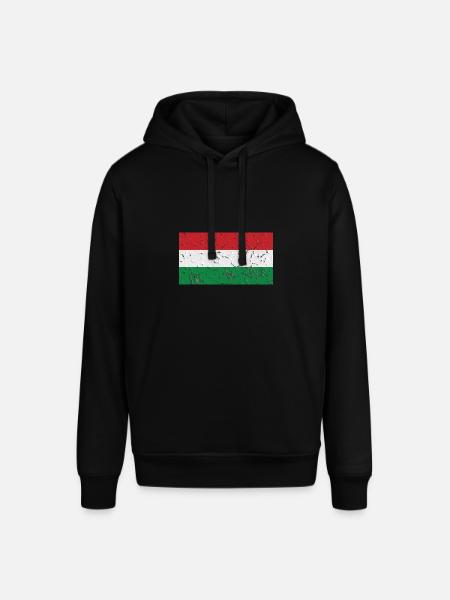 Hungary - Stanley/Stella SOUNDER Unisex Hoodie - black