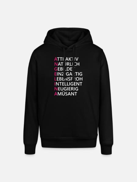 Angelina Name Geschenk - Stanley/Stella Unisex Hoodie SOUNDER - Schwarz