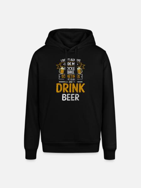 Bike Biker Dust Enduro - Stanley/Stella SOUNDER Unisex Hoodie - black