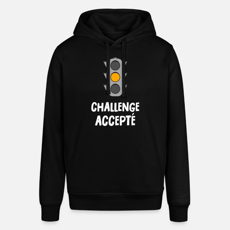 challenge accepté - Sweat à capuche SOUNDER Stanley/Stella Unisexe - noir