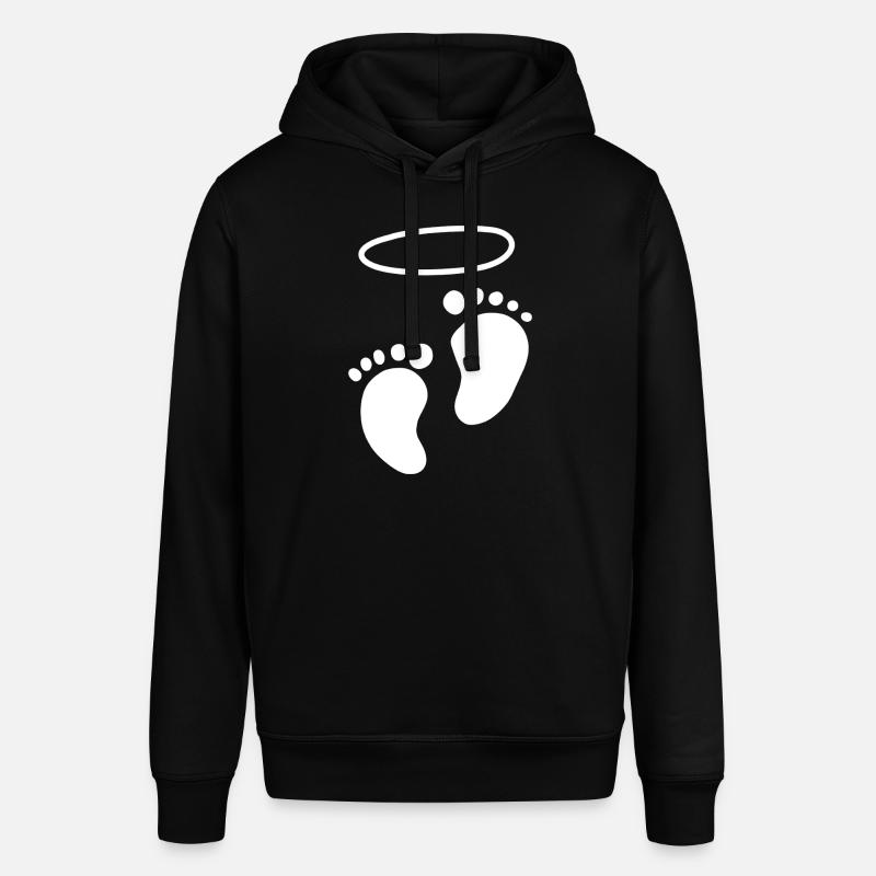 Bébé Pieds Anges - Sweat à capuche SOUNDER Stanley/Stella Unisexe - noir