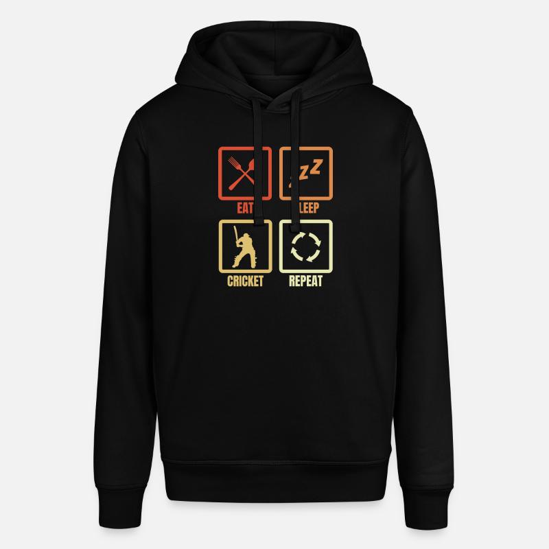 Nourriture sommeil grillon répéter - Sweat à capuche SOUNDER Stanley/Stella Unisexe - noir
