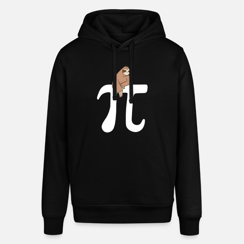 Math Sloth Pi - Stanley/Stella Unisex Hoodie SOUNDER - Schwarz