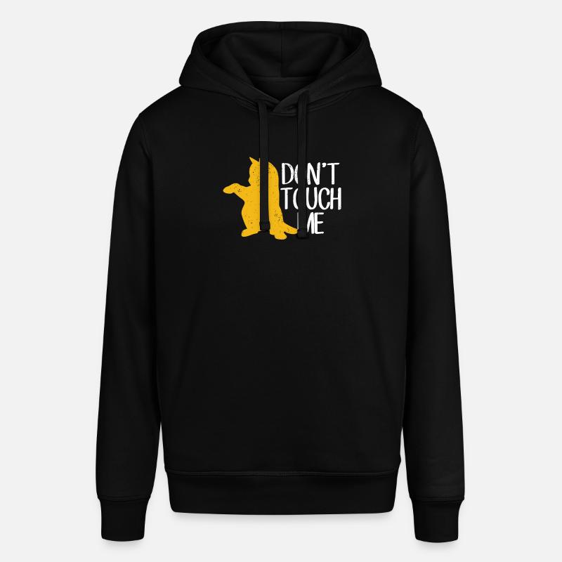 Don’t touch me chat chat - Sweat à capuche SOUNDER Stanley/Stella Unisexe - noir