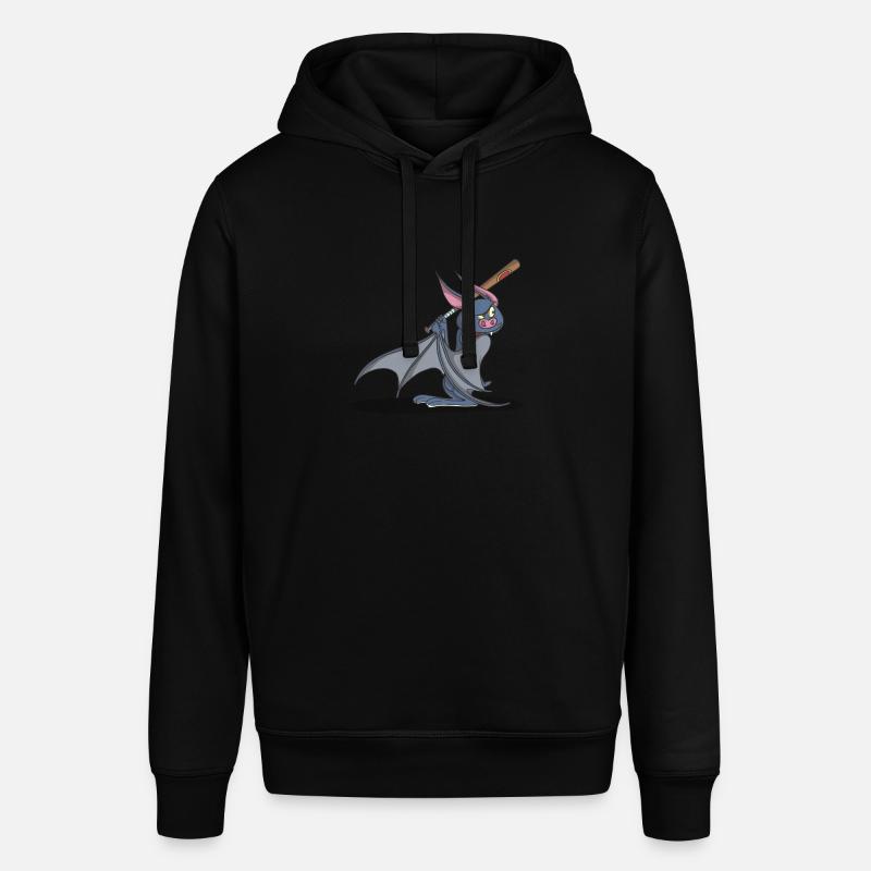 Batte avec batte de baseball - Sweat à capuche SOUNDER Stanley/Stella Unisexe - noir