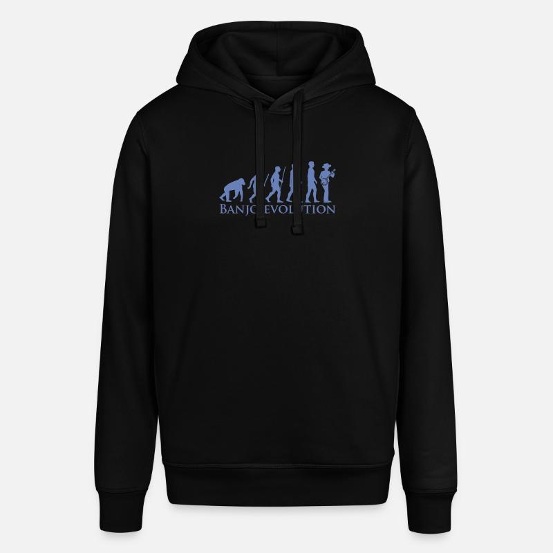 Évolution du banjo - Sweat à capuche SOUNDER Stanley/Stella Unisexe - noir