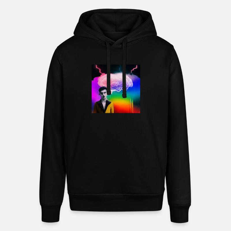 Surreal Artwork Pride - Stanley/Stella Unisex Hoodie SOUNDER - Schwarz