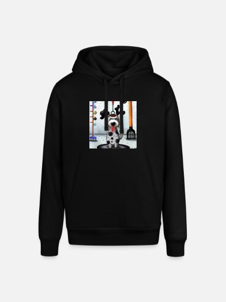 Hund - Handwerker - Helfend - Stanley/Stella Unisex Hoodie SOUNDER - Schwarz