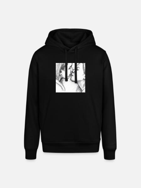 LGBT Queer kiss 🌈🌈 - Stanley/Stella SOUNDER Unisex Hoodie - black