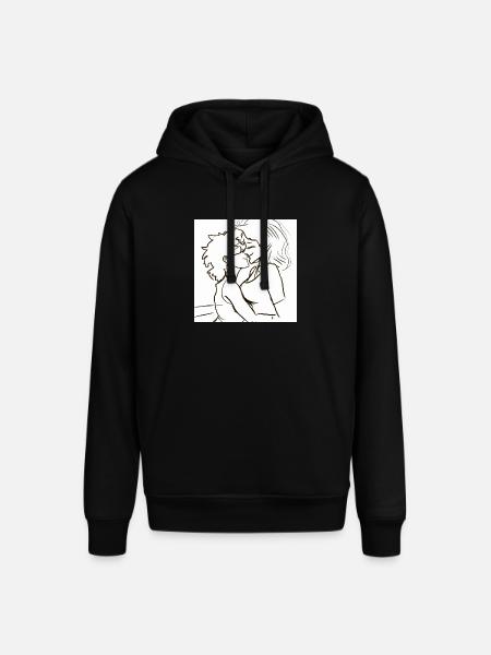 LGBT Queer kiss 🌈🌈 - Stanley/Stella SOUNDER Unisex Hoodie - black