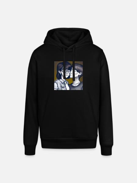 LGBT Queer Kuss 🌈🌈 - Stanley/Stella Unisex Hoodie SOUNDER - Schwarz