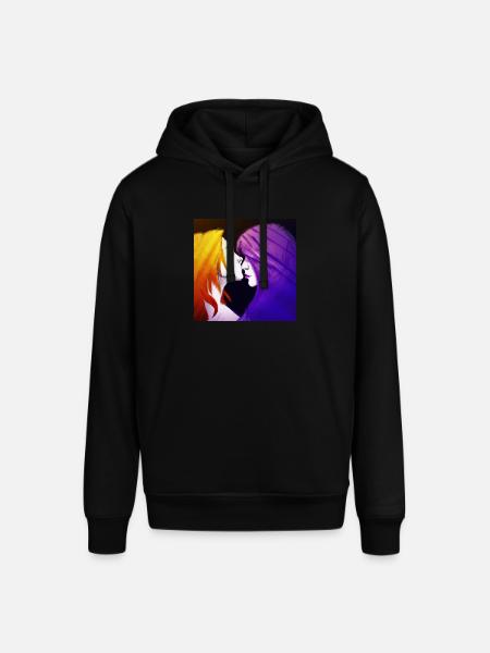 LGBT Queer kiss 🌈🌈 - Stanley/Stella SOUNDER Unisex Hoodie - black