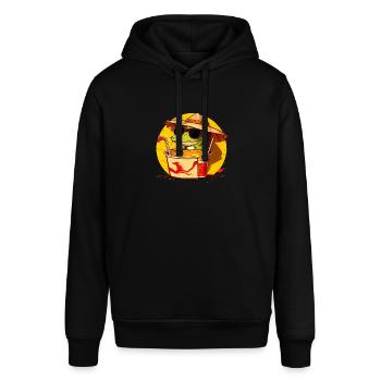 Un crocodile cool assis dans une soupe de nouilles ramen - Sweat à capuche SOUNDER Stanley/Stella Unisexe - noir - Devant - Alina (178cm) & Michal (187cm)