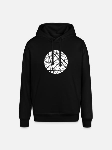 Geometric Hipster One - Stanley/Stella SOUNDER Unisex Hoodie - black