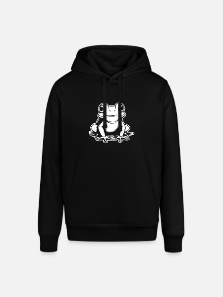 Frog Amphibian Toad - Stanley/Stella SOUNDER Unisex Hoodie - black