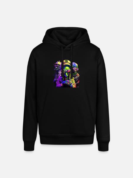 Martian Mafia - Stanley/Stella SOUNDER Unisex Hoodie - black