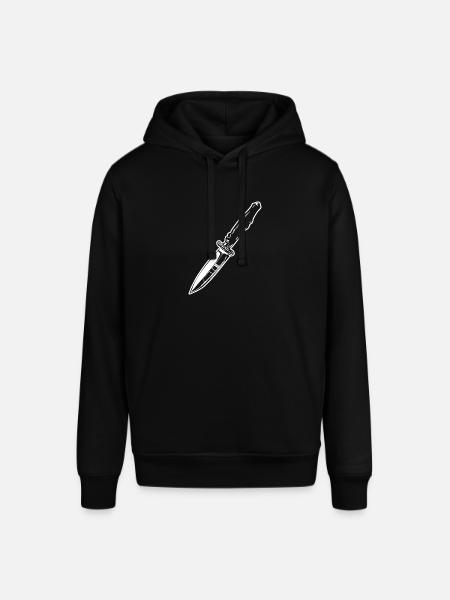 Knife Cutler Knife Lover - Stanley/Stella SOUNDER Unisex Hoodie - black
