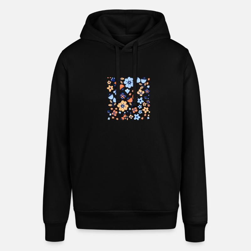 fleurs sauvages-idée cadeau - Sweat à capuche SOUNDER Stanley/Stella Unisexe - noir
