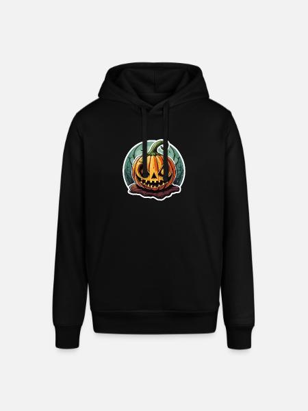 Sinister Jack o' Lantern Pumpkin - Stanley/Stella SOUNDER Unisex Hoodie - black