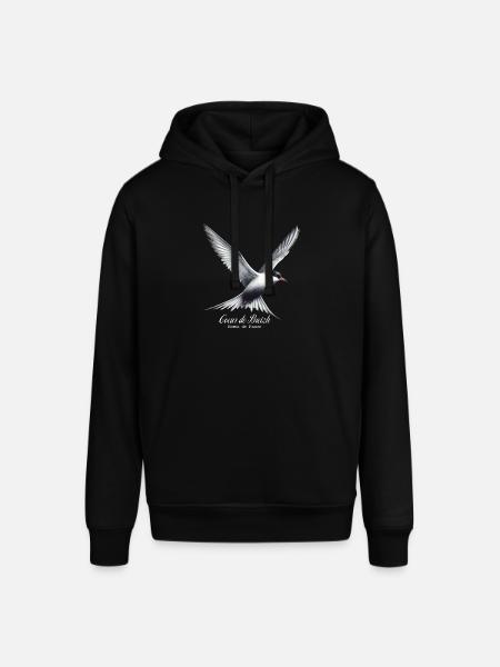 Breton Tern Heart of Breizh - Stanley/Stella SOUNDER Unisex Hoodie - black