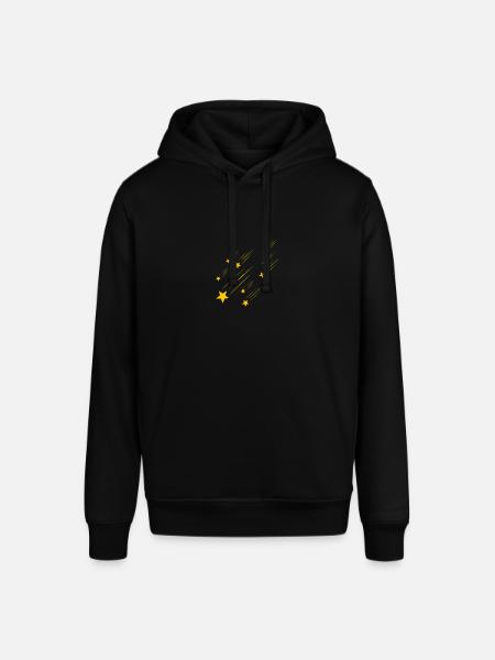 Shooting Star 2D - Stanley/Stella SOUNDER Unisex Hoodie - black