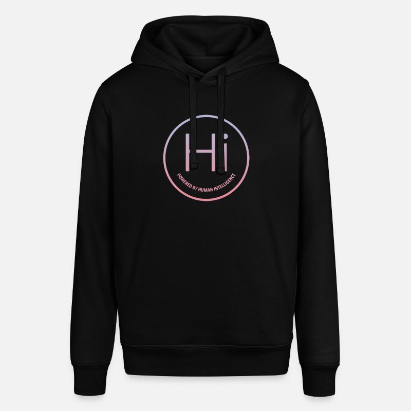Propulsé par l’intelligence humaine - Sweat à capuche SOUNDER Stanley/Stella Unisexe - noir