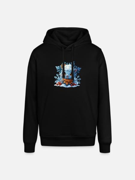 Snowflake for children - Stanley/Stella SOUNDER Unisex Hoodie - black