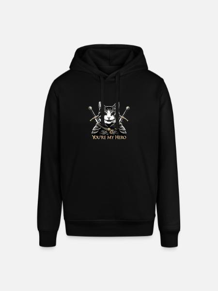 Kittypool – Der Söldner - Stanley/Stella Unisex Hoodie SOUNDER - Schwarz