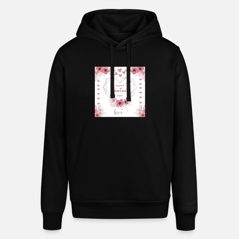 La Saint-Valentin - Sweat à capuche SOUNDER Stanley/Stella Unisexe - noir