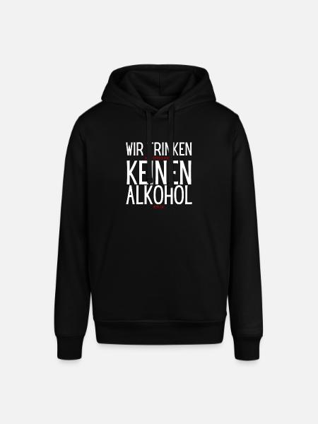 Nonalcoholic? Look twice! - Stanley/Stella SOUNDER Unisex Hoodie - black