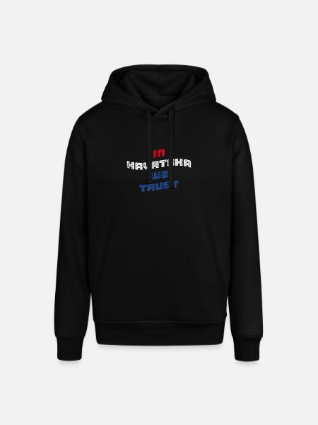 In Hrvatska we trust - Stanley/Stella SOUNDER Unisex Hoodie - black