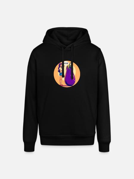 Talking vegetables - Stanley/Stella SOUNDER Unisex Hoodie - black