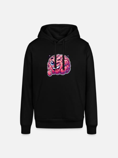 Intelligent brain - Stanley/Stella SOUNDER Unisex Hoodie - black