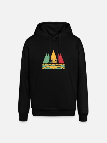 Cycling Touring - Stanley/Stella SOUNDER Unisex Hoodie - black