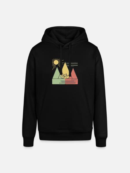 Cycling Touring - Stanley/Stella SOUNDER Unisex Hoodie - black