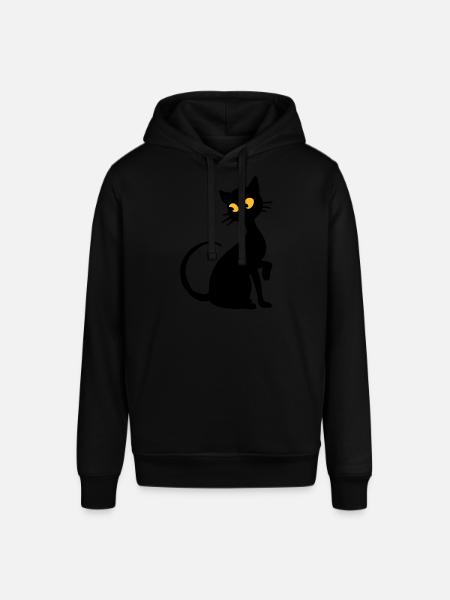 Chat - Sweat à capuche SOUNDER Stanley/Stella Unisexe - noir