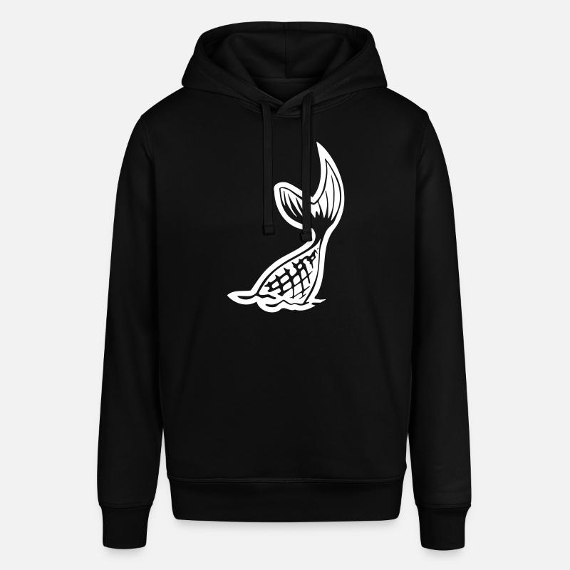 queue de sirène blanche - Sweat à capuche SOUNDER Stanley/Stella Unisexe - noir