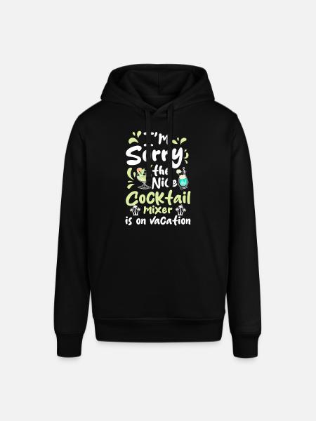 Cocktail Mixer Beer Spirit - Stanley/Stella SOUNDER Unisex Hoodie - black